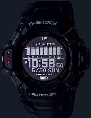 Годинник Casio G-Shock GBD-H2000-1AER з полімерним ремінцем | Зображення 8