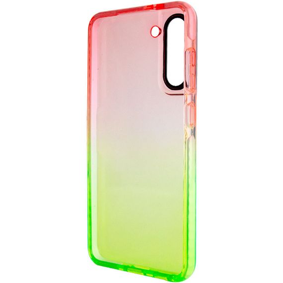 Чохол TPU+PC Sunny Gradient для Samsung Galaxy S21 FE, Рожевий | Зображення 1