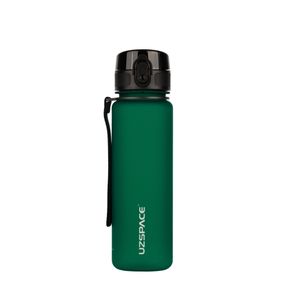 Пляшка для води UZSPACE 3026(Dark-Green) 500 мл, темно-зелена