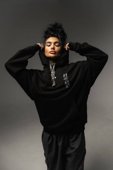 ECHO OF TIME HOODIE BLACK S | Зображення 4