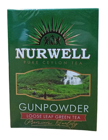 Зелений чай NURWELL GREEN GUNPOWDER 100 г