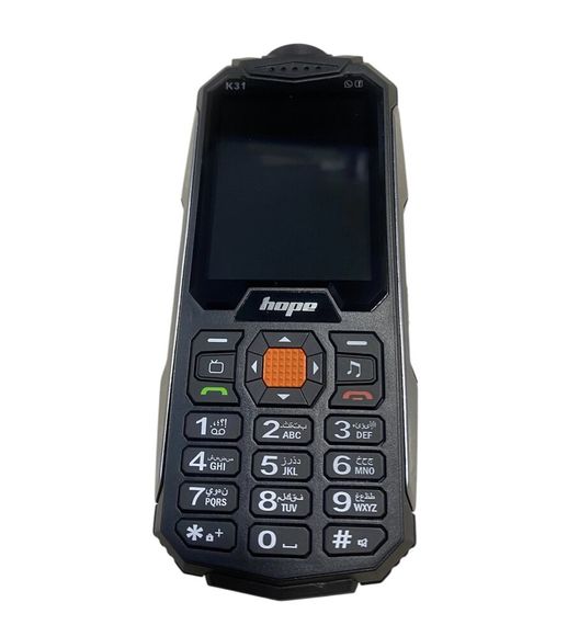 Кнопковий мобільний телефон на 4 сім карти AIEK Hope K31 Black | Зображення 3