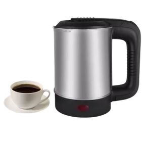 Электрочайник дорожный дисковый 0,6л 600Вт Sokany SK-09023 Черный с серым