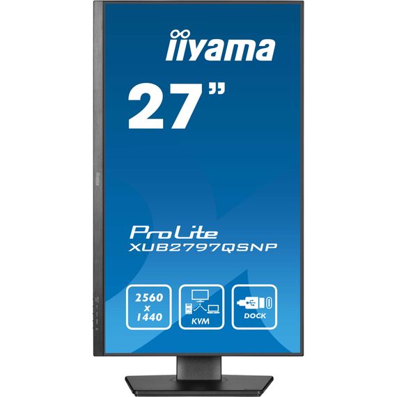 Монитор iiyama XUB2797QSNP-B1 | Зображення 1