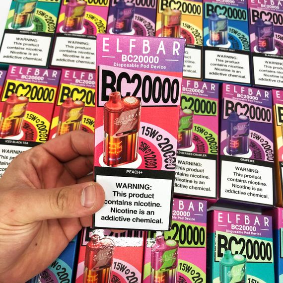 Elf Bar BC20000 смак Персик (Peach) | Зображення 1