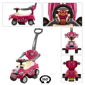 Толокар-каталка Bambi Z321-8 малиновый