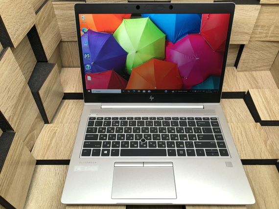 Ультрабук HP Elitebook 745 G5 / 14" (1920x1080) IPS / AMD Ryzen 7 Pro 2700U (4 (8) ядра по 2.2 - 3.8 GHz) / 8 GB DDR4 / 256 GB SSD M.2 / AMD Radeon Vega 10 Graphics / WebCam / Fingerprint / HDMI б/у | Зображення 1