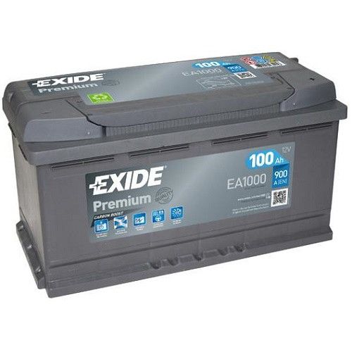 Аккумулятор Exide Premium 100ah 900A | Зображення 1
