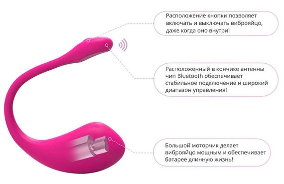 Смарт-виброяйцо Lovense Lush 2 sexstyle | Зображення 15