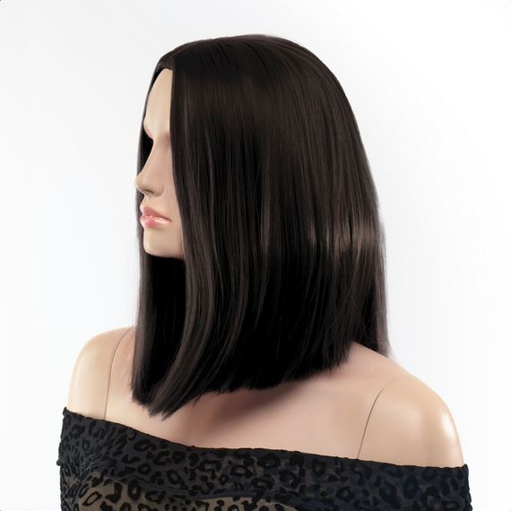 Перука подовжене каре Fetish Hair брюнетка, 30 см | Зображення 1