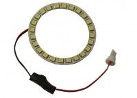 Светодиодное кольцо LED ring SMD 5050 80mm RED (188Lm) 4.5W | Зображення 2