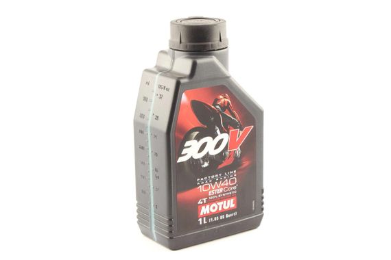 Олія 4T, 1 л (синтетика, 10W-40, 300V FACTORY LINE ROAD RACING) MOTUL Do not104118)