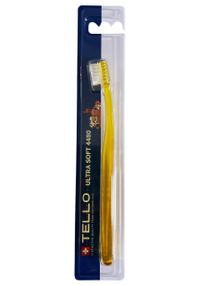 Дитяча зубна щітка Tello Junior 4480 Ultra Soft (від 5 до 10 років), жовта