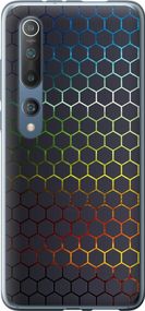 Чехол на Xiaomi Mi 10 Pro Переливающиеся соты "498u-1870-17620"