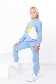 Костюм для дівчинки Носи своє 110 Блакитний (p-4130-95778)