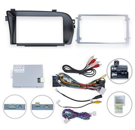 Штатна магнітола серії Mekede M200S 2K під Mercedes Benz S Class W221 2009 - 2013 (K1) 9 дюймів | Зображення 1