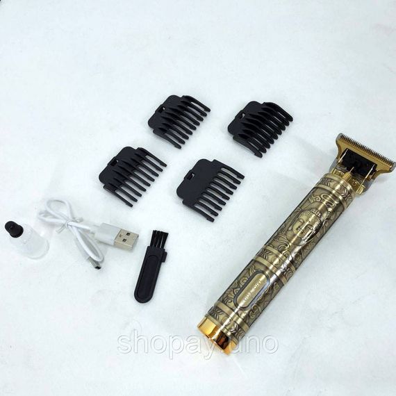 Электробритва для головы Hair Clipper WS-T99, Многофункциональная аккумуляторная машинка для стрижки CB-74 | Зображення 6