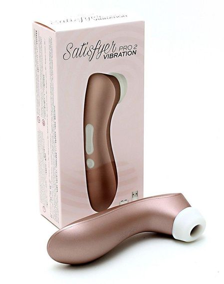 Вакуумний кліторальний стимулятор Satisfyer Pro 2+ Vibration з вібрацією sexstyle | Зображення 3