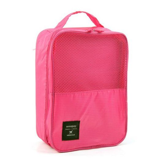 Органайзер для взуття дорожній сумка Monopoly Travel Series. Колір: рожевий