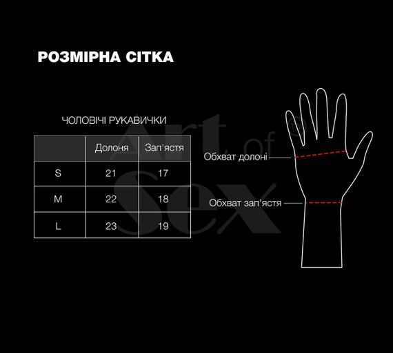 Лакированные мужские перчатки без пальцев Art of Sex - Jeyson, цвет черный, размер S Sex Aura | Зображення 2