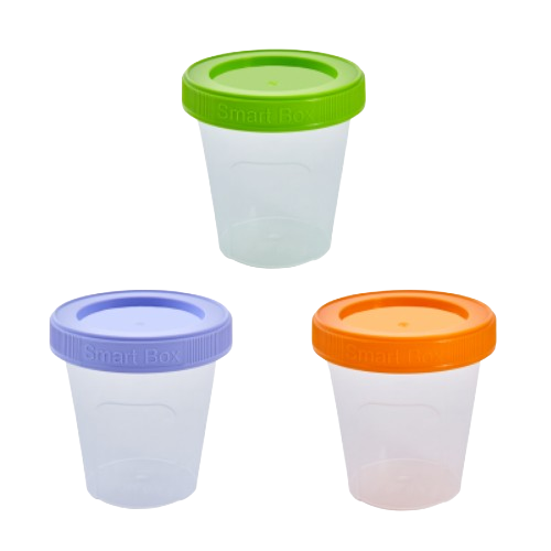 Контейнер 0,24л круглий мікс Smart Box Алеана