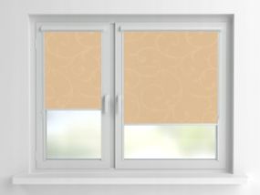 Рулонная штора Rolets Акант 2-2170-900 90x170 см закрытого типа Бежевая