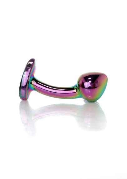 Анальна пробка - Jewellery Multicolour Curved Plug S | Зображення 2