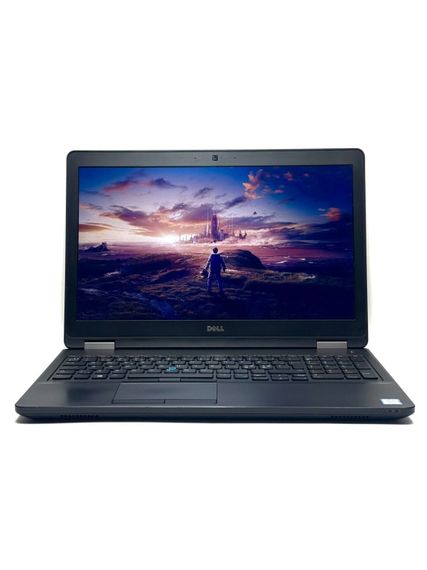 Ноутбук Б-класс Dell Latitude E5570 / 15.6" (1920x1080) IPS / Intel Core i5-6300U (2 (4) ядра по 2.4 - 3.0 GHz) / 8 GB DDR4 / 128 GB SSD / Intel HD Graphics 520 / WebCam / Win 10 Pro б/у | Зображення 1