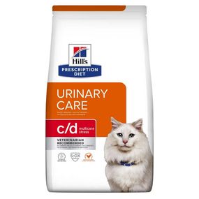 Hill’s PRESCRIPTION DIET c/d Stress Сухий корм для котів для догляду за сечовидільною системою при дії стресових факторів, з куркою, 1,5 кг