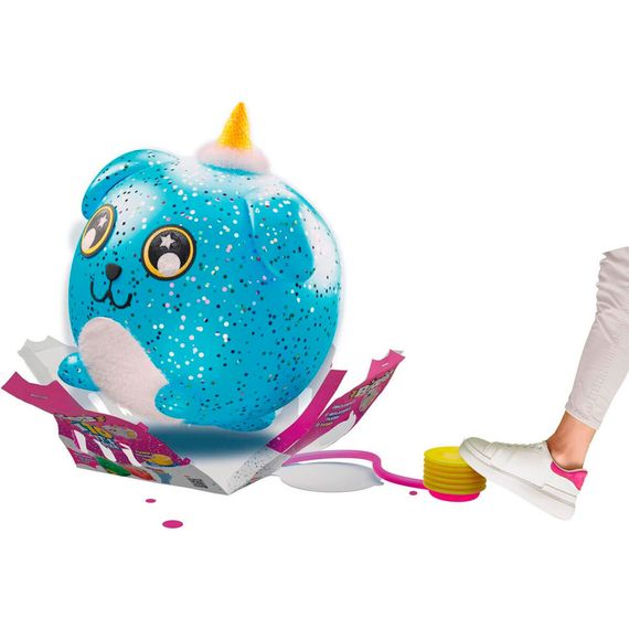 Игровой набор Синий песик Biggies BIG001-UD надувная игрушка, насос 45 см | Зображення 4