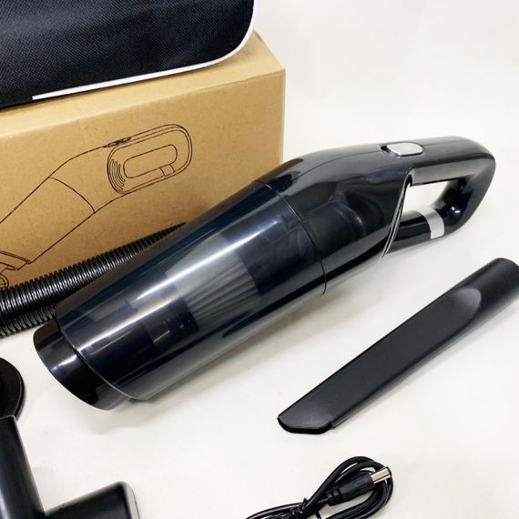 Автомобильный пылесос LT-113 мощность 120 Вт аккумуляторный 30 минут работы PK-81 | Зображення 3