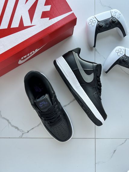 Чоловічі кросівки Air Force 1 Low Se Mini Swoosh Casual Shoes Black, В'єтнам 0244 44 | Зображення 6