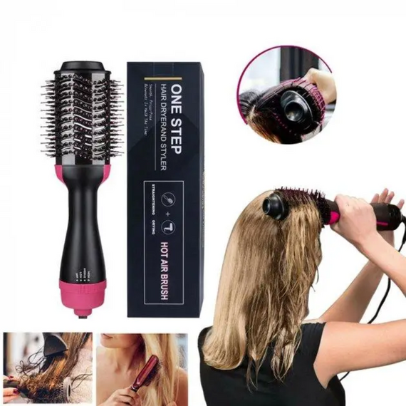 Фен-щітка One Step Hair Dryer & Styler, стайлер для волосся, професійний фен для укладання волосся | Зображення 5