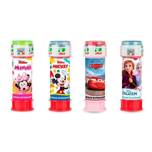Мильні бульбашки – Асорті Дісней (60 ml) | Зображення 1