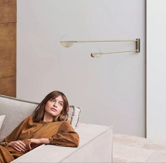 Бра LED 26264 Золото 20х20х100 см. | Зображення 1