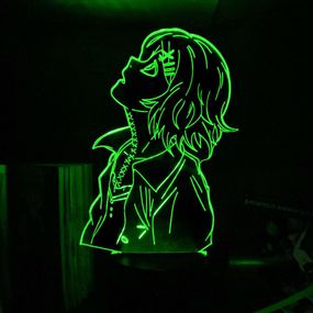 Акриловый светильник-ночник Juuzou Suzuya зеленый tty-n002194