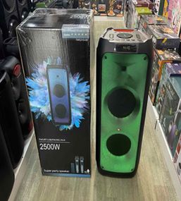 Автономна акустична система з LED світлом та радіомікрофонами XPRO FG210-08 (FG210-08_9123)