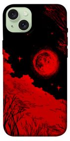 Чохол з картинкою Кривавий захід сонця для Apple iPhone 15 Plus (6.7")