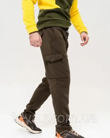 Спортивные штаны цвет хаки размеры M, XXL, S, 3XL, XL FI_006614 | Зображення 1