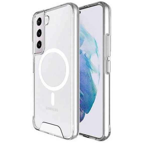 Чохол TPU Space Case with MagSafe для Samsung Galaxy S26 / S26 Pro Прозорий