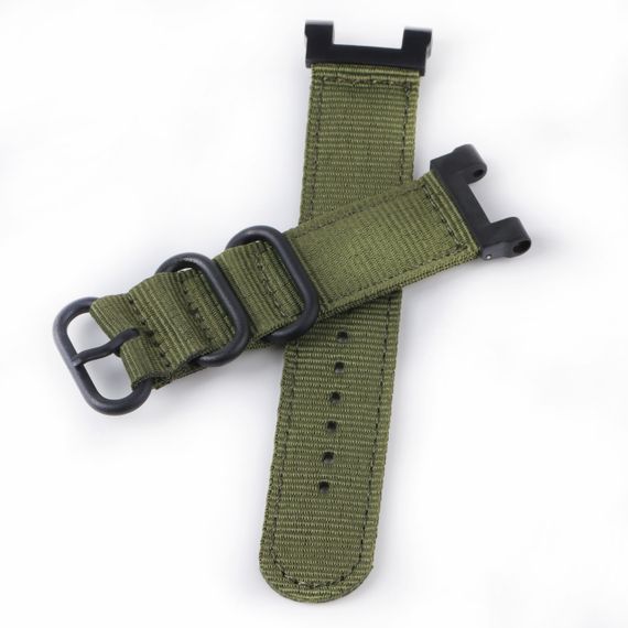 Нейлоновый ремешок Primo Traveller для часов Xiaomi Amazfit T-Rex (A1918) / T-Rex Pro (A2013) - Army Green | Зображення 1