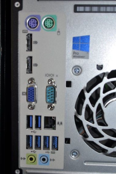 Комп'ютер HP EliteDesk 800 G2 Tower / Intel Core i7-6700 (4 (8) ядра по 3.4 - 4.0 GHz) / 8 GB DDR4 / 4000 GB HDD / Intel HD Graphics 530 / Windows 11 Pro б/в + Подарунок Флеш пам'ять USB 32 GB | Зображення 4