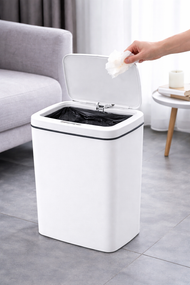 Відро длВідро для сміття зі смарт-датчиком Smart trash can 6л Білий