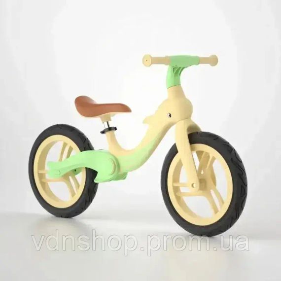 Велобіг з дельфіном, складаний беговел від 2 до 5 років, надувні колеса 12", навантаження до 40 кг, ВА03 4 кг | Зображення 9