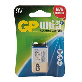 Батарейка GP ULTRA PLUS ALKALINE 9V 1604AUP-U1 лужна. 6LF22