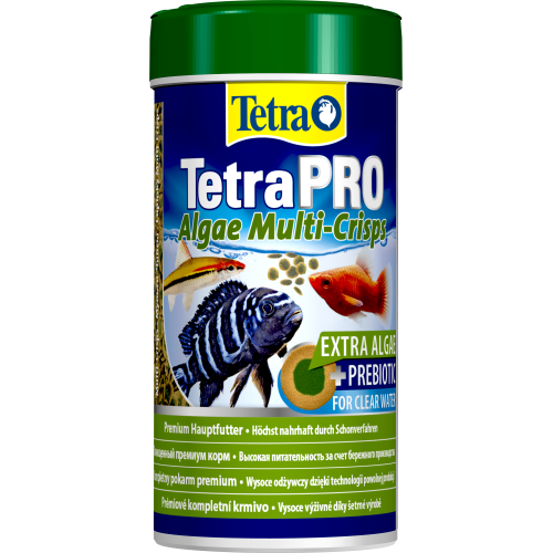 Корм Tetra PRO Algae Multi-Crisps для травоїдних риб, з овочами, 250 мл (чіпси) | Зображення 1