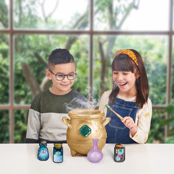 Интерактивный Волшебный котел Магические Микси золотой Оригинал Magic Mixies Magical Misting Gold Cauldron | Зображення 5