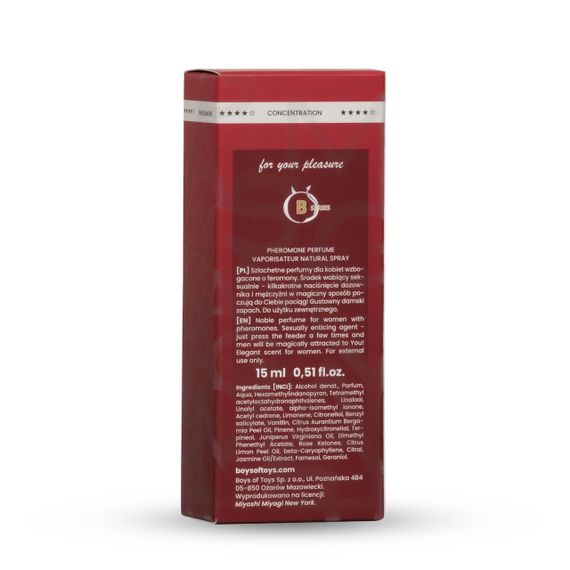 Жіночі парфуми з феромонами - Miyoshi Miyagi Instinct, 15 мл sexstyle | Зображення 6