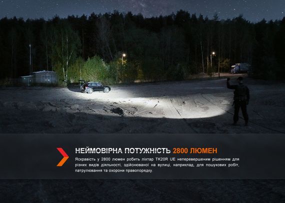 Ліхтар тактичний Fenix TK20R UE, камуфляж | Зображення 5