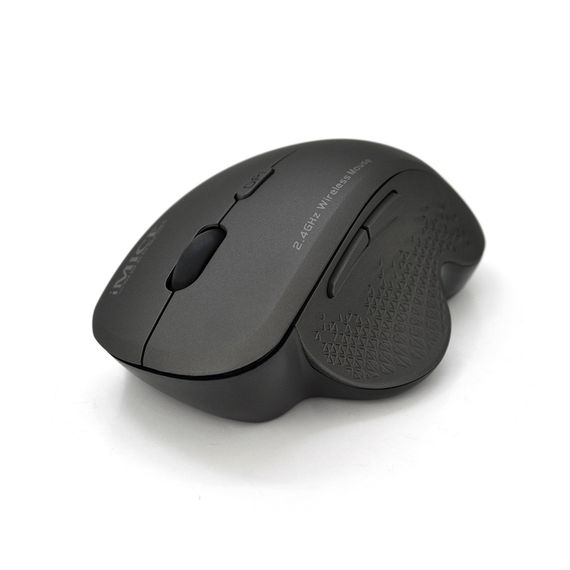 Миша бездротова iMICE G6.6 кнопок, 800/1200/1600 DPI, 2.4Ghz 10м, 1*AA, Black